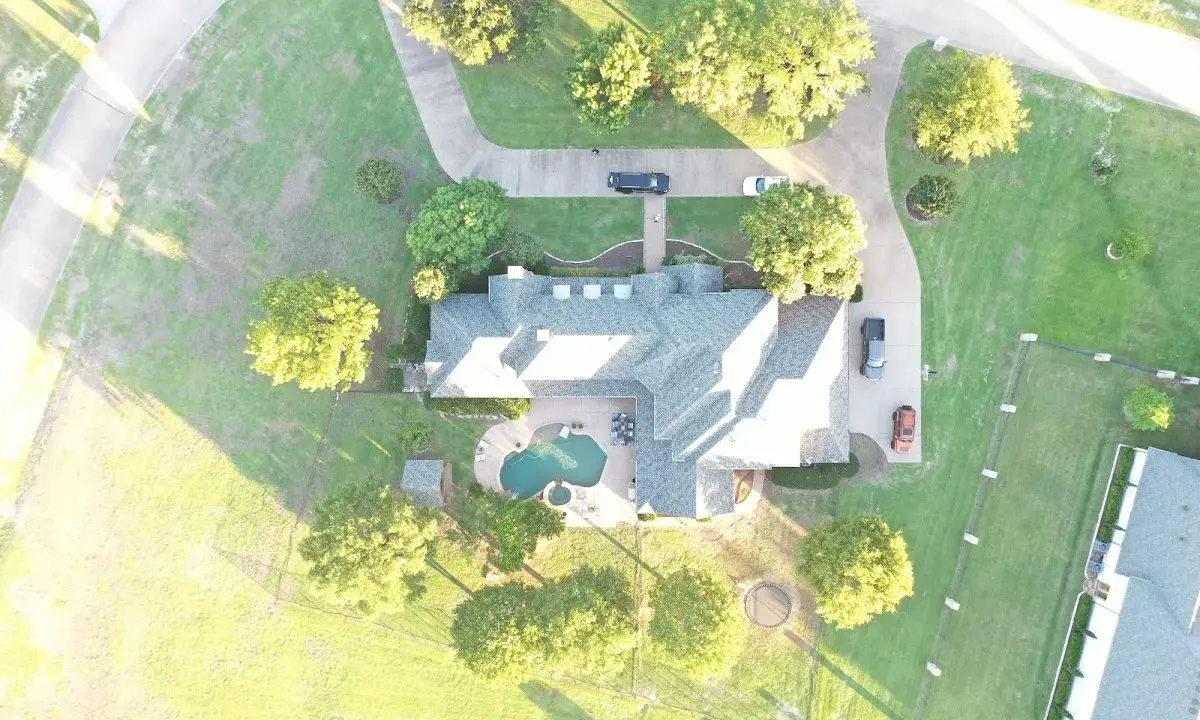 New shingle roof installation on a home in Jamesburg